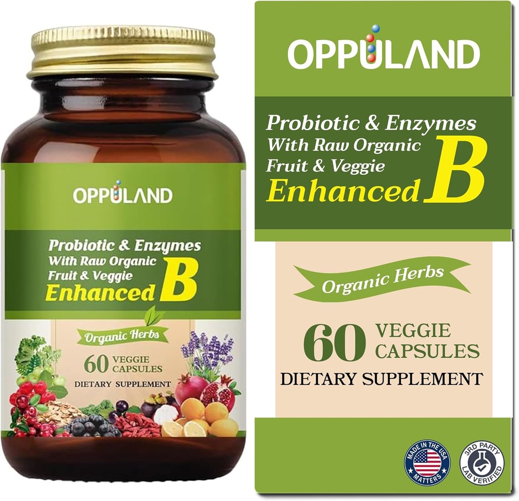 B-vitamin- B-tilskud fremmer immunforsvar - 60 Veggie kapsler