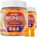 Vegansk jerngumies tillæg med C-vitamin, B12, Folat & Gurkemeje - Energi & immunforsvar