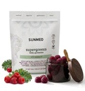SUNMED Supergreens Daily Gummies - Wellness Blend med Ashwagandha, Green Tea, Spirulina, Probiotika, Antioxidanter & Detox Support for Immunity, Gut, Skin & Brain Health