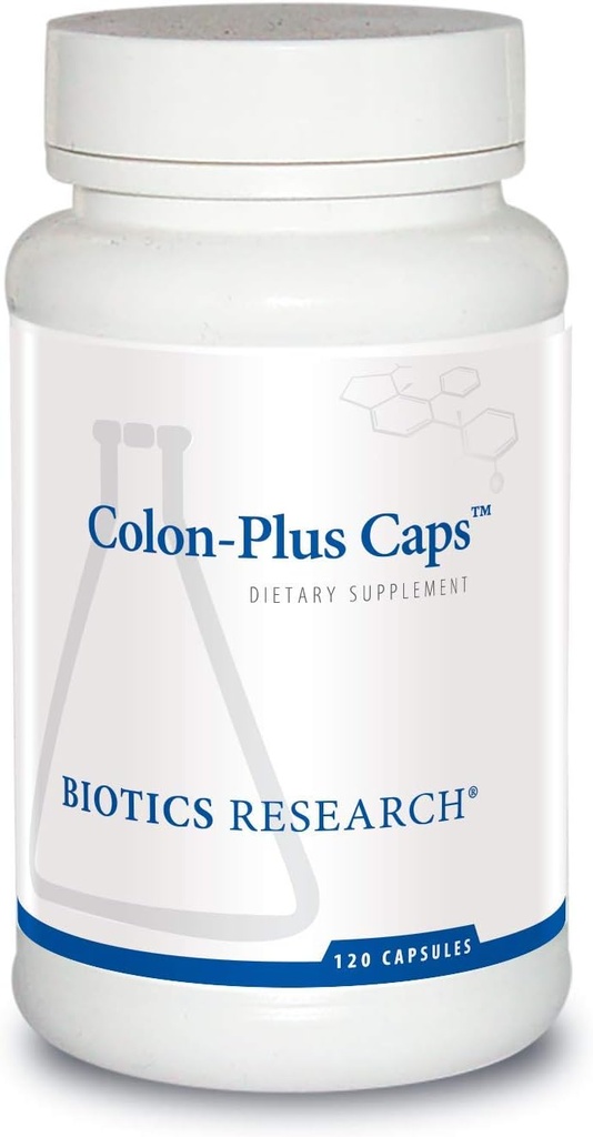 Bioetik Forskning Colon Plus Caps Fiber Capsule, fordøjelsessygdomme, Opløselig, Uopløselig Fiber, Laxative, Relieve Obstipation, regelmæssighed, Heart Health, Microbial Balance, Gut Flora 120 Kapsler