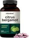 NatureBell Citrus Bergamot 5000 mg Ækvivalent, 240 Veggie Kapsler