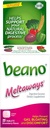 Beano Meltaways, Gas Prevention & fordøjelsesfremmende Enzyme Supplement, Strawberry Flavor, 15 Greve