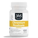 365 af Whole Foods Market, Chrom Picolinate 200 MCG, 100 CT