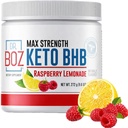 Dr. Boz - Keto BHB Powder - Raspberry Lemonade, 20 Servere - Ketoner drikke - Øge energi & reducere Cravings - Max Strength Kosttilskud - Kvalitet Testet - Made in the USA - 9.6oz (272g)