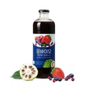 JAVA NONI JUICE UDDRAG MED 7 BERRY BLEND - 33,8 fl oz (1L) Flaske - 100% Pure Resveratrol & Gæret af ALLBIO