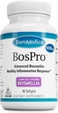 EuroMedica Bospro- Boswellia Serrata Extract Supplement - Kosttilskud til sund lungestøtte - Urtetilskud Formel - 60 Softgels