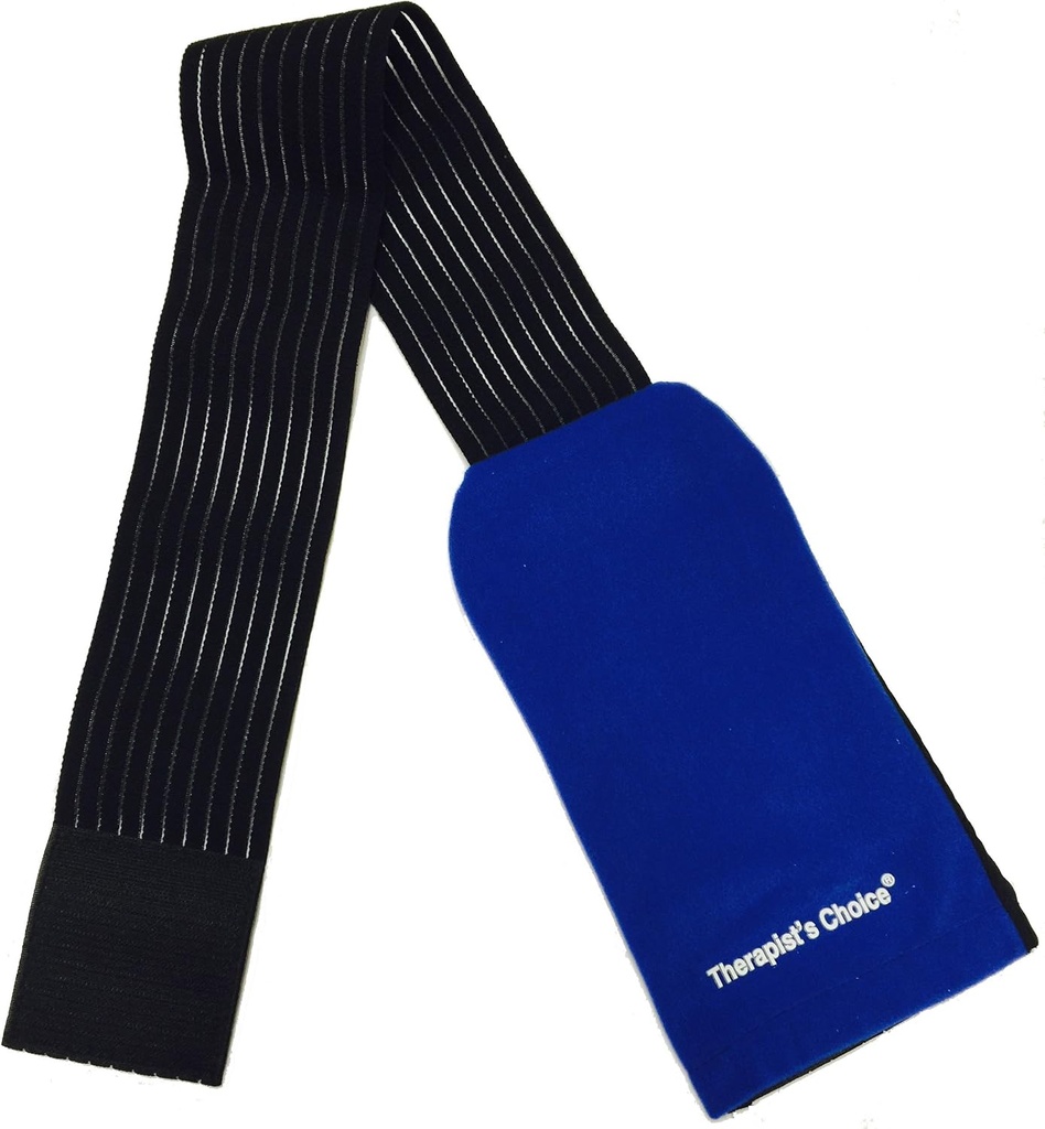 Therapist 's Choice ® Ice Wrap / Cold Wrap kan holde enhver is og Gel Pack op til 5 x 10 inches - Ice Pack ikke inkluderet