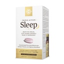 Solgar Triple Action Sleep, 90 Tri- Layer Tablets - Time- Release Melatonin & L- Theanine Plus Herbal Blend - Hjælper dig slappe af - Non- GMO, Gluten Free - 90 Serveringer
