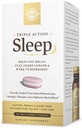 Solgar Triple Action Sleep, 90 Tri-Layer Tablets - Time-Release Melatonin & L-Theanine Plus Herbal Blend - Helps You Relax - Non-GMO, Gluten Free - 90 Servings