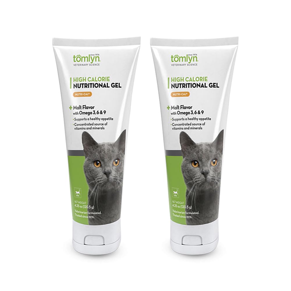 2 - Pack Nutrition -Cal til Cats High Calorie Kosttilskud, 4.25 - Ounce Tube