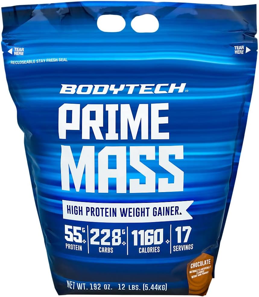 BODYTECH Prime Mass- Chokolade (12 lbs. / 17 Servering)