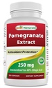 Bedste Naturals Pomegranate Extract 250 mg 250 Kapsler