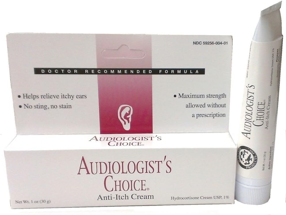 Audiologer vælger Anti- Itch Cream