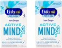 Enfamil Fer- In- Sol jerntilskud dråber til spædbørn og småbørn, understøtter brain udvikling, 50 ml dråbeflaske, pakke med 2