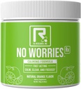 NO Worries Rx - GABA, L-Theanine, L-Glycine, Betaine Anhydrous, Kava Kava Extract, L-Taurine, DMAE - Fast Acting