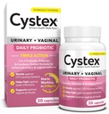 Cystex 3- in-1 Urinstof Probiotisk for kvinder - Fast- Fungerende UTI & Gær Infektion Support med Prebiotika, Probiotika, & Cranberry - Understøtter vaginal pH & Flora Balance - 30 kapsler
