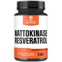 Nattokinase Supplement 3300mg med Trans- Resveratrol - Understøtter for Immunitet System, Sund hjerte & Kropsbalance - 30 Servere