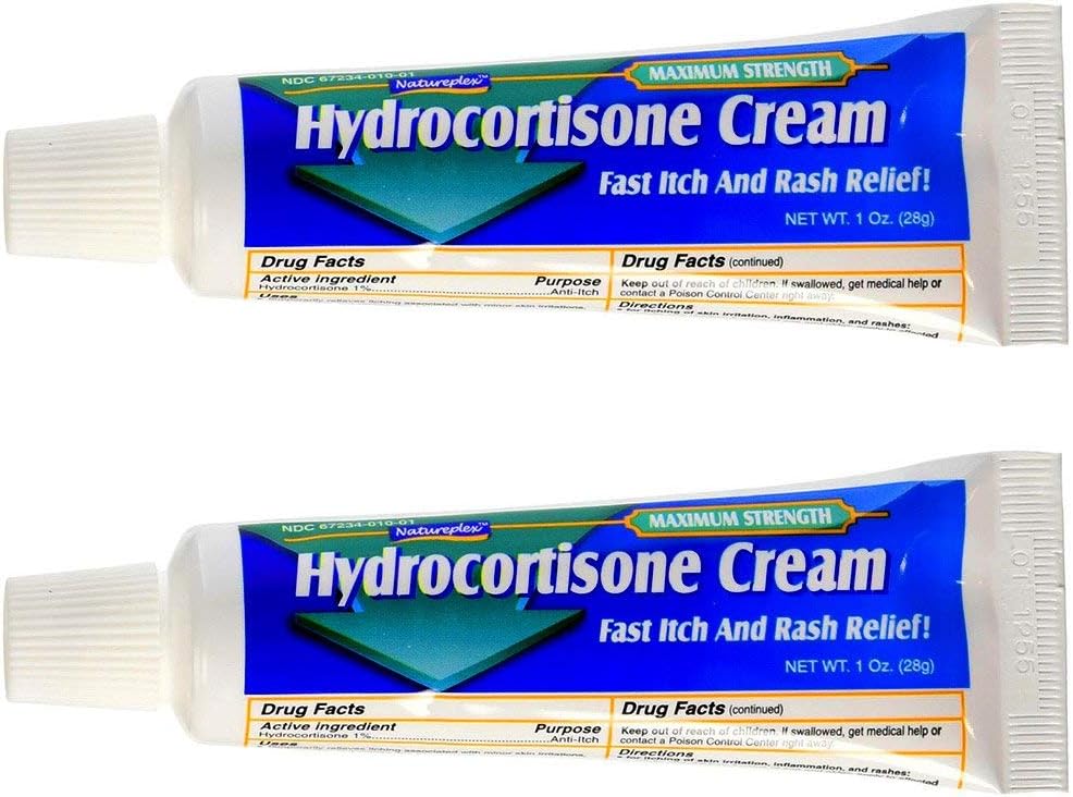 Natureplex Hydrocortison 1% creme, 1 Oz (pakning med 2)