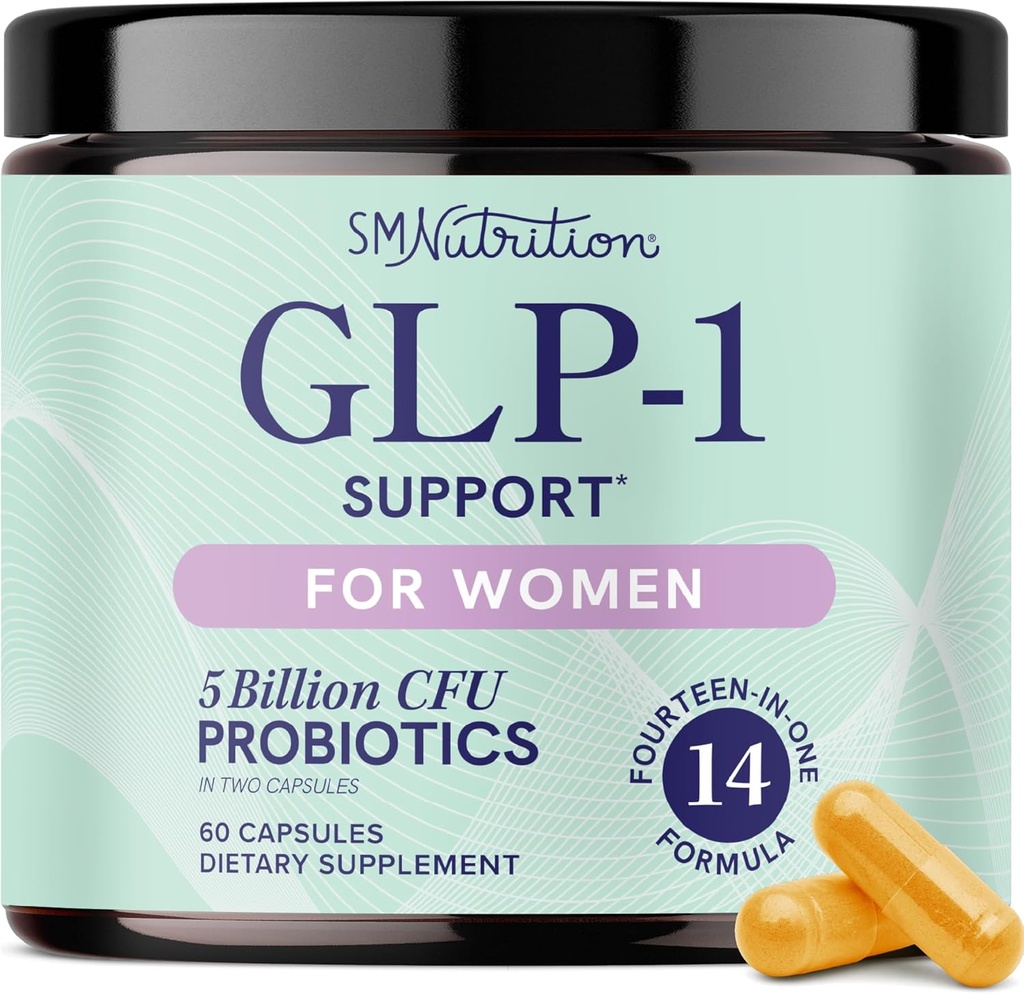 GLP-1 Support til kvinder Note 124; Nutritional Support med Probiotika, Berberine, Cinnamon & Mere