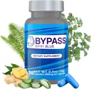 YERBERO bypass BPRI Blue - næste trin i BPRI serien - 30 Caps - Featuring Aloe Vera, Ginger, Sarsaparilla Root, grøn te, Mælkebøtte, hestehale og mere - 500mg per kapsel.