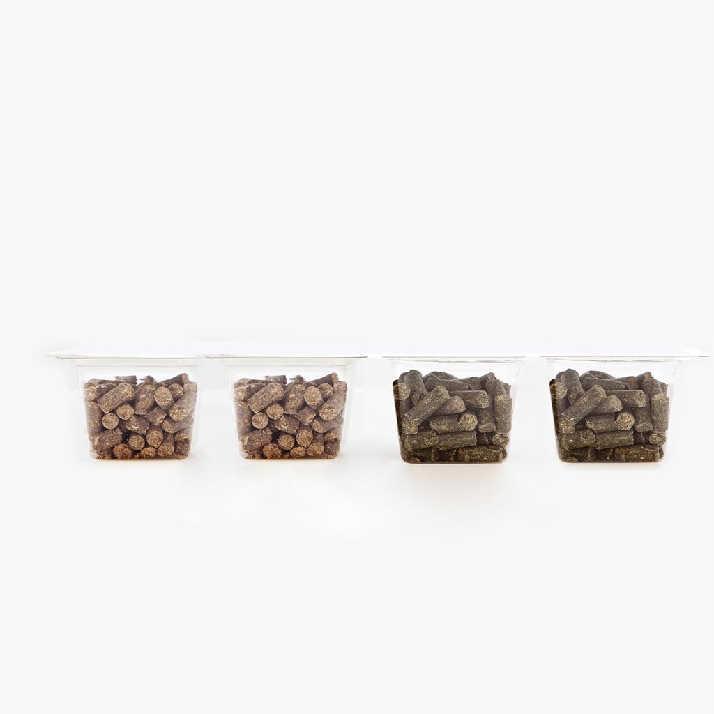 Stress Ease 124; Horse Calming Supplies, Premained, Labeled, og Sealed Pack Budd124; Herb- Free and No Sugar Added Formel for Skittly eller Nervøse Heste Budding124; 28 dages levering