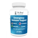 Dr. Berg Emergency immunsupport w / Echinacea - Potent Blend of Herbal Extracts (Advarsel: Stærke Herbal lugte) - Immunsupporttillæg indeholder 2.000 IE vitamin D & 10mg zink - 60 tabletter