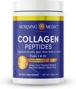Hurtig opløsning Collagen Peptider Powder - Understøtter sundt hår, hud, negle, & Joints, Type I & III, Unflavored, 41 Servering, 16 OZ