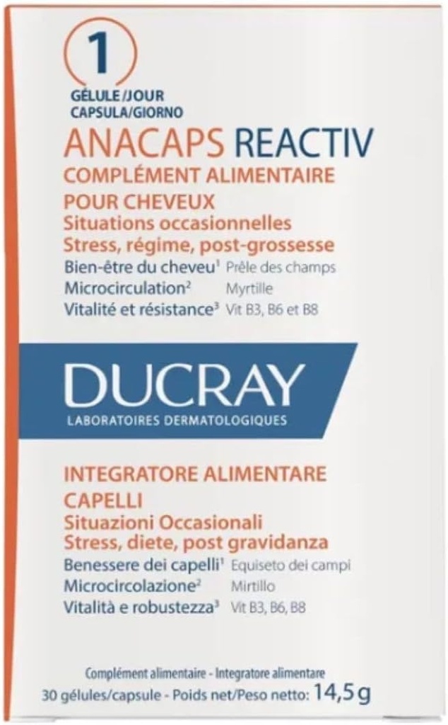 ANACAPS REACV complemento alimentico 30 cápsulas