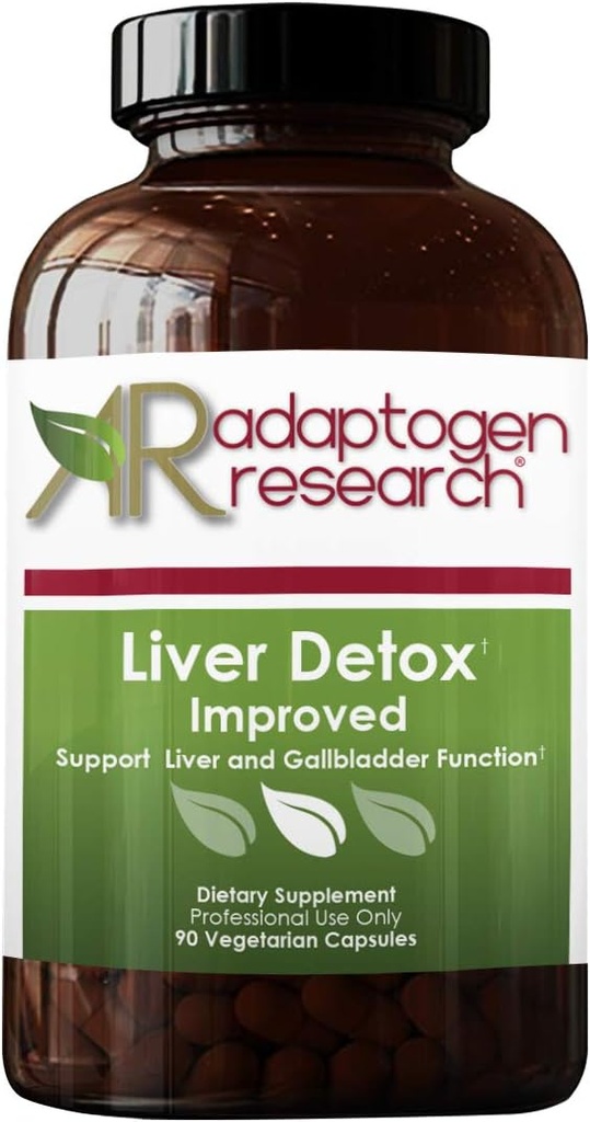 Lever Detox Forbedret • 124; Lever & Gallblære Support • 124; Ox Bile + Milk Thistle + Beet Powder + Artiskoke • 124; 90 Vegetariske Kapsler • 124; Ved Adaptogen Research Pharmaceutical Grade