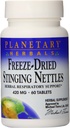 Planetariske Herbals Fryse Tørret Stingre Nettles Tablets, 60 Greve