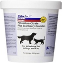 Pala-Tech Potassium Citrate Plus Cranberry Granules 300 gm - Cat & Dog UTI Treatment - Dog Urinary Tract Supplements for Bladder Stone Prevention (Made in USA)
