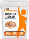 BulkSupplements.com Boswellia Serrata Extract Powder - Boswellia Supplement, fra Frankincense Resin - Vegan & Gluten Free, 500mg per Serving, 100g (3,5 oz) (Pack of 1)