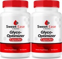 NutraRize (pakke af 2 Sweet Ease Glyco Optimizer Kapsler, Glyco Support, Natural Blood Support Pills, Reliever Glycogen Pressure Review (120 Kapsler)