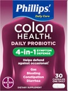 Phillips' Colon Health Probiotic Supplement - 30 Capsules, Pack of 6