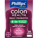 Phillips' Colon Health Probiotic Supplement - 30 Capsules, Pack of 6