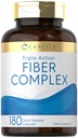 Carlyle Fiber Complex; 124; 180 Kapsler; 124; Non- GMO supplement; 124; Triple Action Fiber