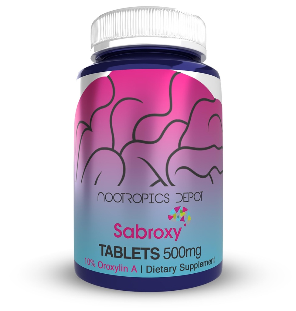 Nootropics Depot Sabroxy ® Tablets Note 124; 500mg