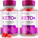 NutraRize (pakke med 2 Rippede resultater Keto ACV Gumies Advanced vægttab, RippedResults Anmeldelser (120 Gumies)