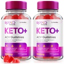 NutraRize (pakke med 2 Rippede resultater Keto ACV Gumies Advanced vægttab, RippedResults Anmeldelser (120 Gumies)