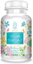 Actif Vegan Omega-3, High Strength Algae Oil Formel, 100% Natural, Organic DHA, EPA, Omega-3 - Non- GMO, 90 tæller