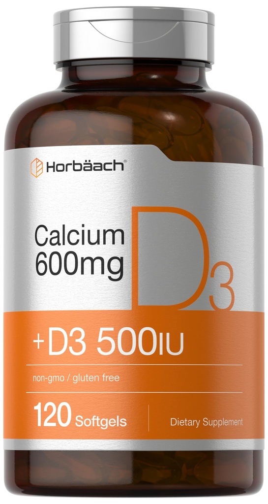 Horbäach Calciumtilskud med D3- vitamin 124; 600 mg