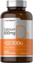Horbäach Calciumtilskud med D3- vitamin 124; 600 mg