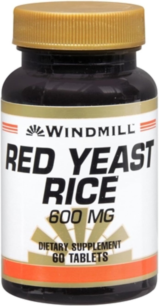 Windmill Red Fermented Rice 600 mg tabletter 60 tabletter (pakning med 6)