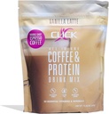 Klik på Coffee Protein Powder • 124; Dobbelt shot Espresso • 124; 16g Protein • 124; 23 Væsentlige vitaminer • 124; Lav kalorie Meal Erstatning • 124; 150mg Koffein • 124; Gluten Free • 124; Ingen kunstige smagsstoffer eller farvestoffer • 124; Vanilla