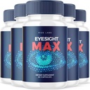 rize laboratorier Eyesight Max Vision Supplement, All- Natural Capsules for the Rapid Improving of Health and Better Ebility to Focus, Support Sunde øjne funktioner - pakke med 5 (300 Kapsler)
