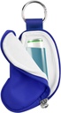Beautyflier Asthma Inhaler Case Holder Travel Handy Mini Bag for voksne og børn, omfatter ikke Inhaler (blå)