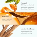 Bliss Bright Idé C-vitamin Serum & Eye Cream Duo - Brightening and Hydrating - Anti- aging Serum, Reducerer fine linjer - Rene, Vegan & Cruelty- Free