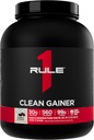 Rule 1 Clean Gainer - High-Protein Lean Gain Formula with 560 Calories, 30g of Full-Spectrum Protein, Over 90g Carbs, Under 6g of Fat (15 Servings, Cookies & Crème)