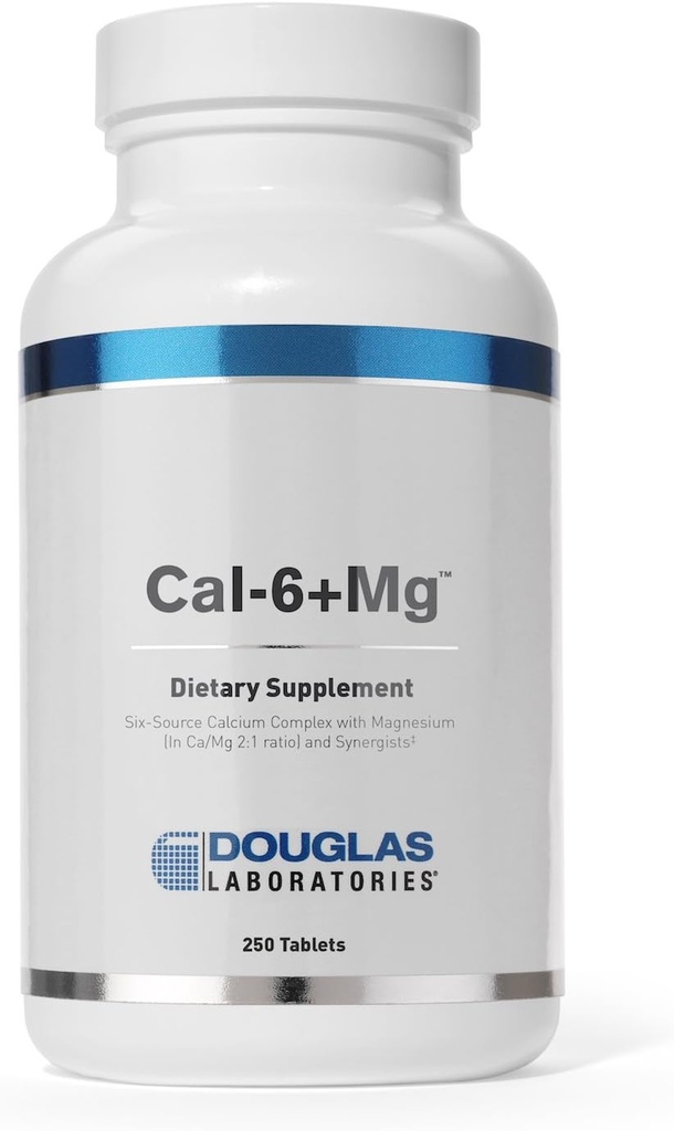 Douglas Laboratories Cal- 6 Plus Mg. - 250 tabletter