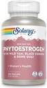 SOLARAY PhytoEstrogen Menopause Kosttilskud - Wild Yam, Black Cohosh, og Dong Quai Østrogen piller til kvinders sundhed - Vegan, Lab Verified, 60-dages garanti (30 Servere, 120 VegCaps)